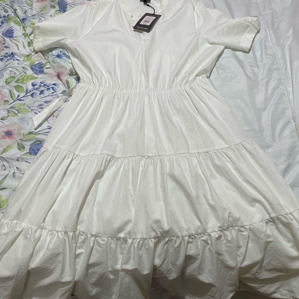 White dress